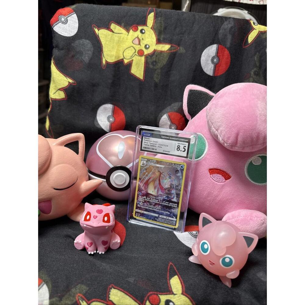 Milotic Pokemon 2022 Silver Tempest Trainer Gallery Holo CGC 8.5 Graded‎